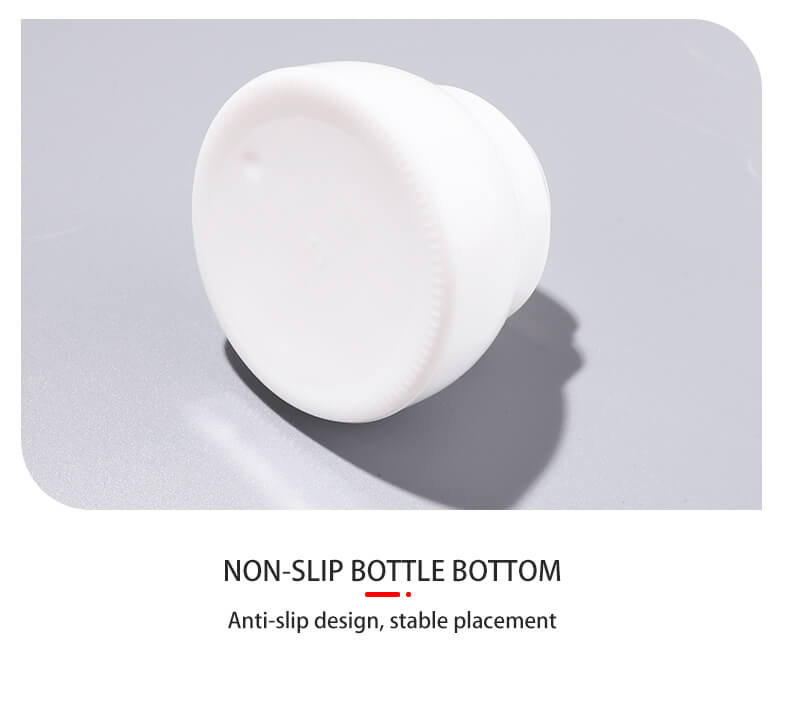 Thick and non-slip bottom glass cream jar packing
