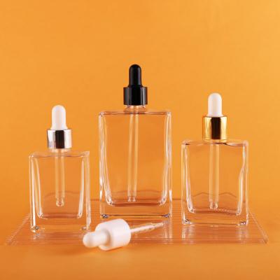 High Quality Square Fragrance Glass Dropper Spray Bottle Packing