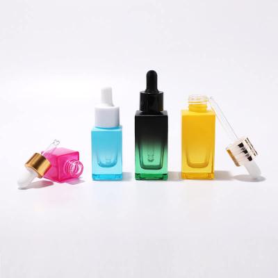 New Arrival Square Glass Essential Oil Bottle Packing