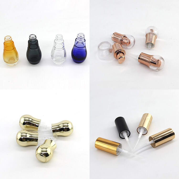 essential oil serum glass bottle 