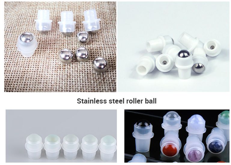 steel glass plastic ball for roll on bottle 