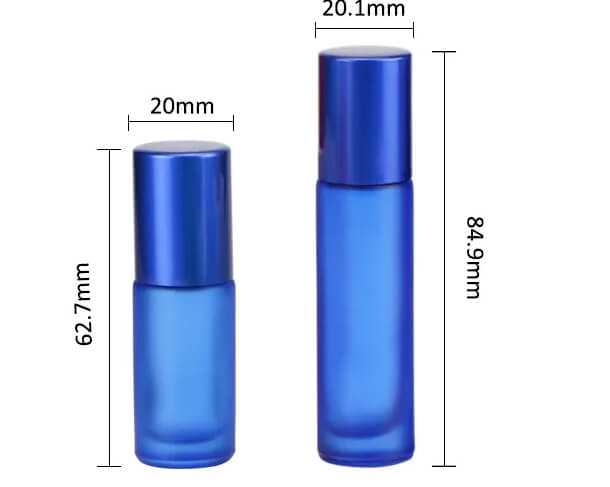 Roller ball bottle for perfume 