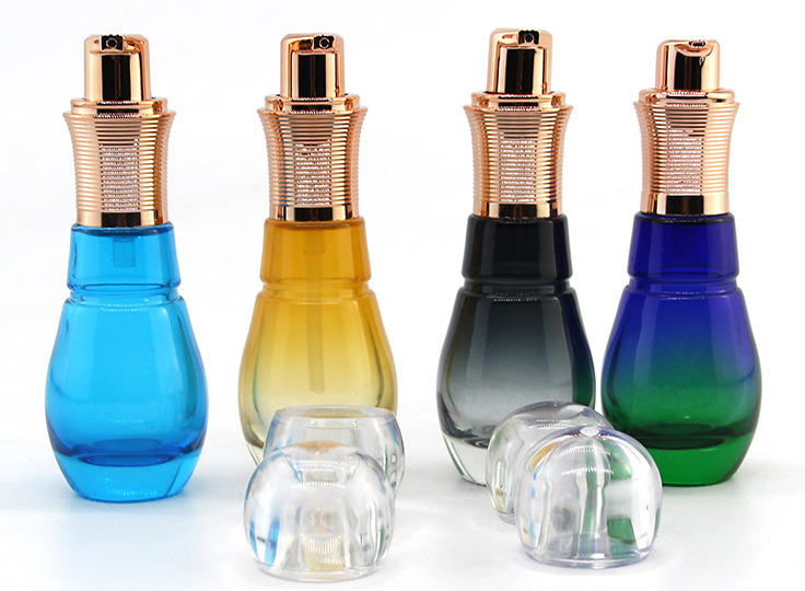 wholesale special shape glass dropper bottle 