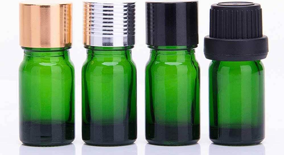 Skincare essential oil glass bottle 