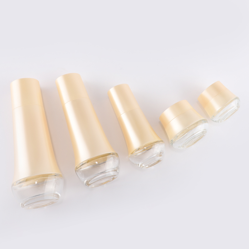 Face serum glass dropper bottle 