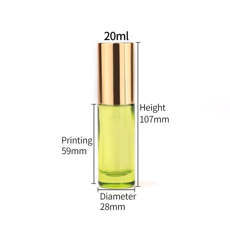 Dimension of 20ml glass serum bottle 