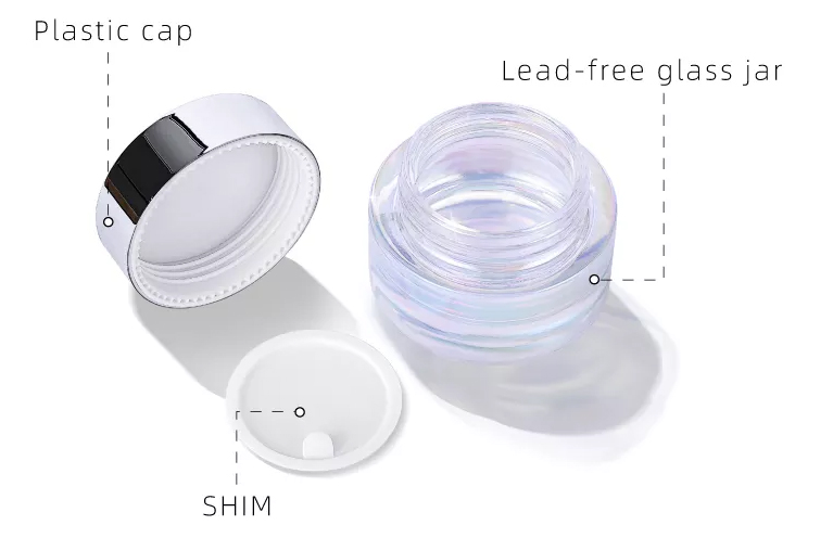 High quality glass jar for packaging 