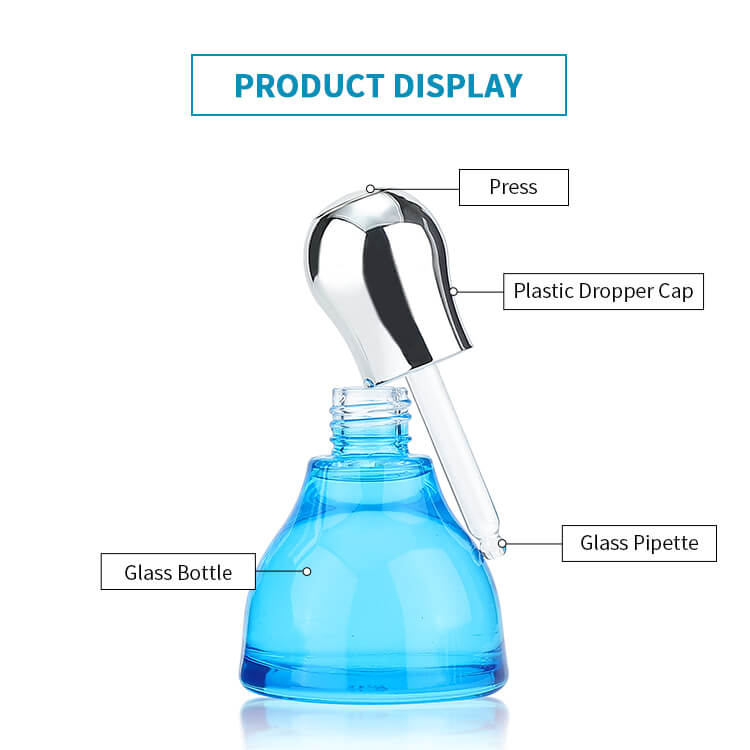 20ml glass massage oil dropper bottle 