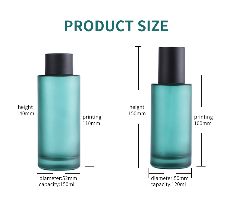 New design thick bottom glass bottle 