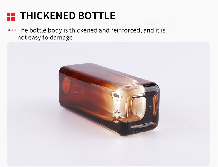 Thicken bottom glass bottle 