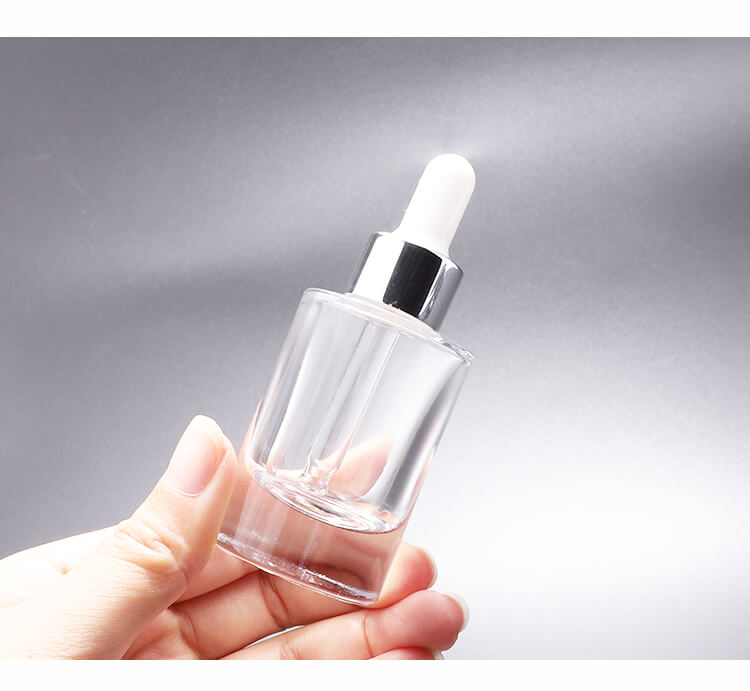 Luxury glass dropper bottle