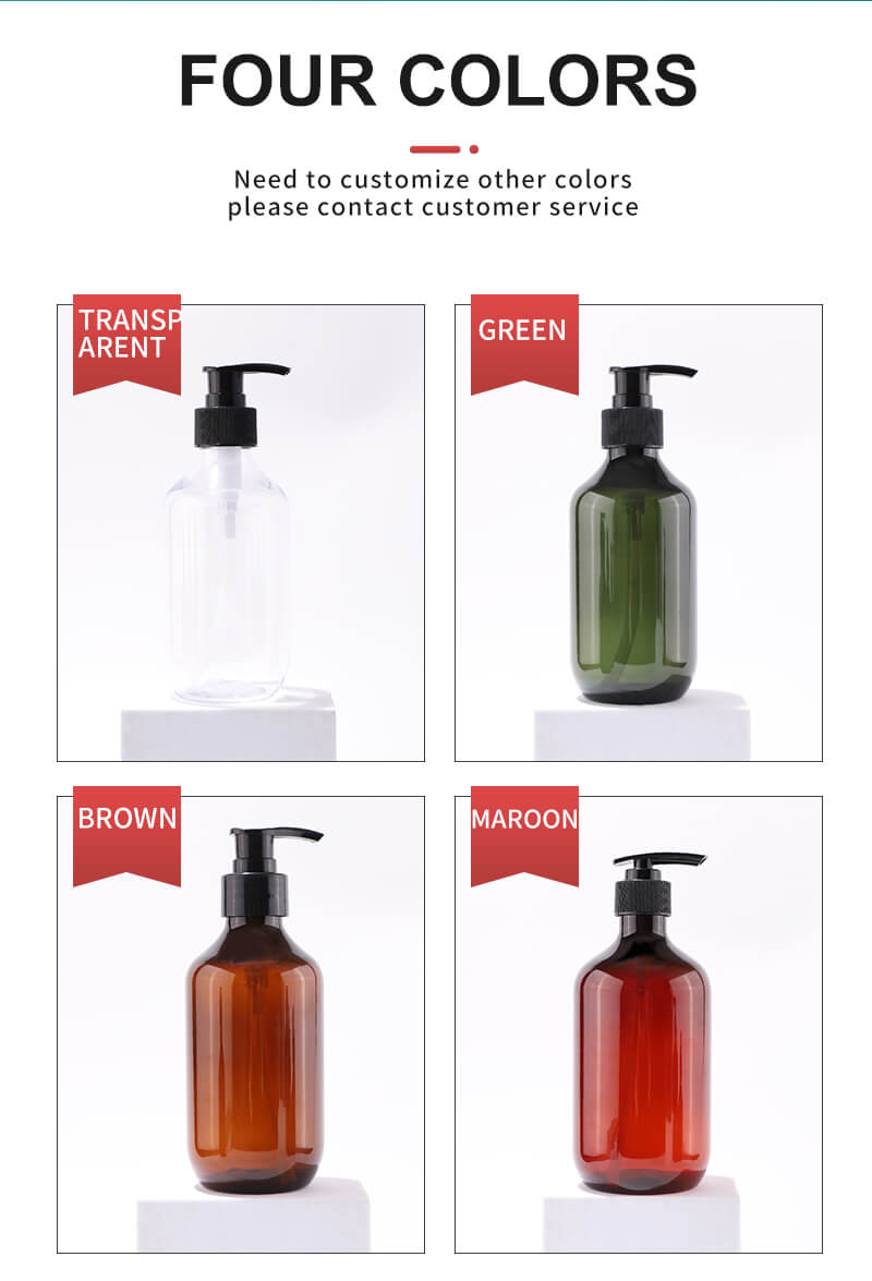 New design plastic bottle for shampoo packaging 