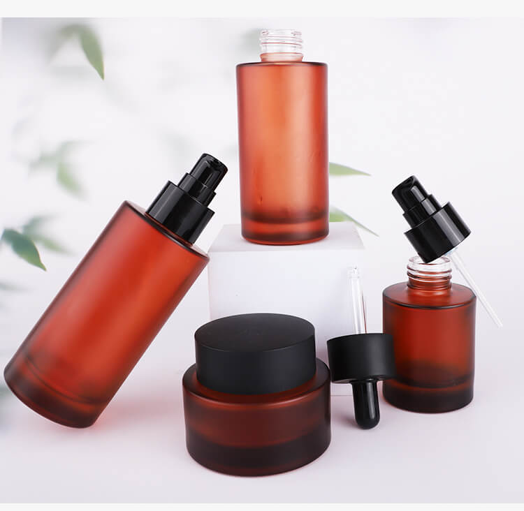 Factory direct sale glass bottle set 