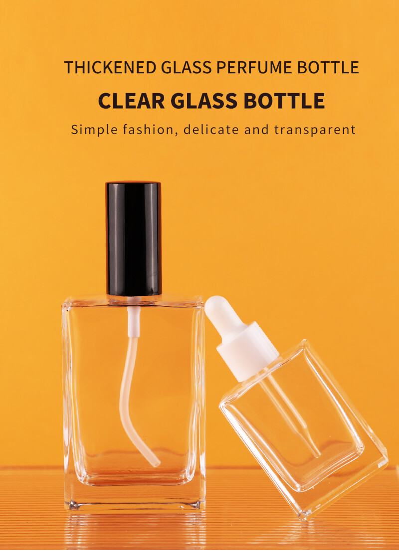Wholesale new design perfume glass bottle 