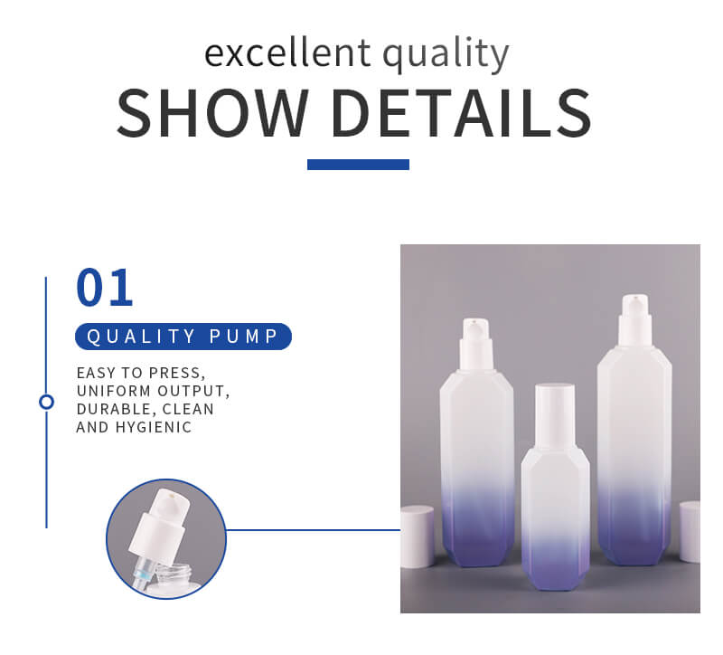 glass bottle in skincare packaging 