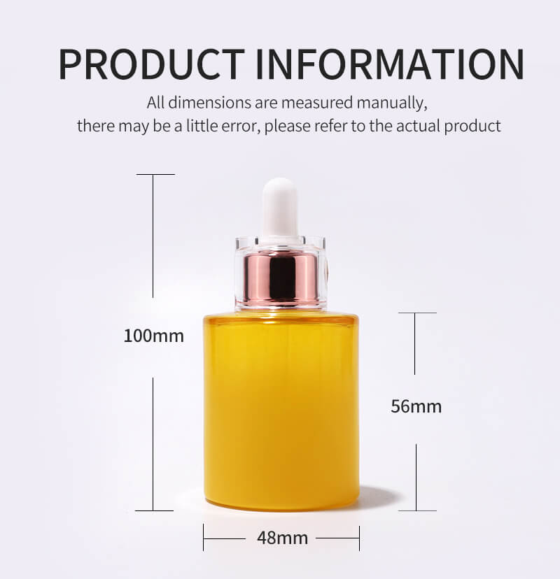 Specification for glass essential oil bottle packing
