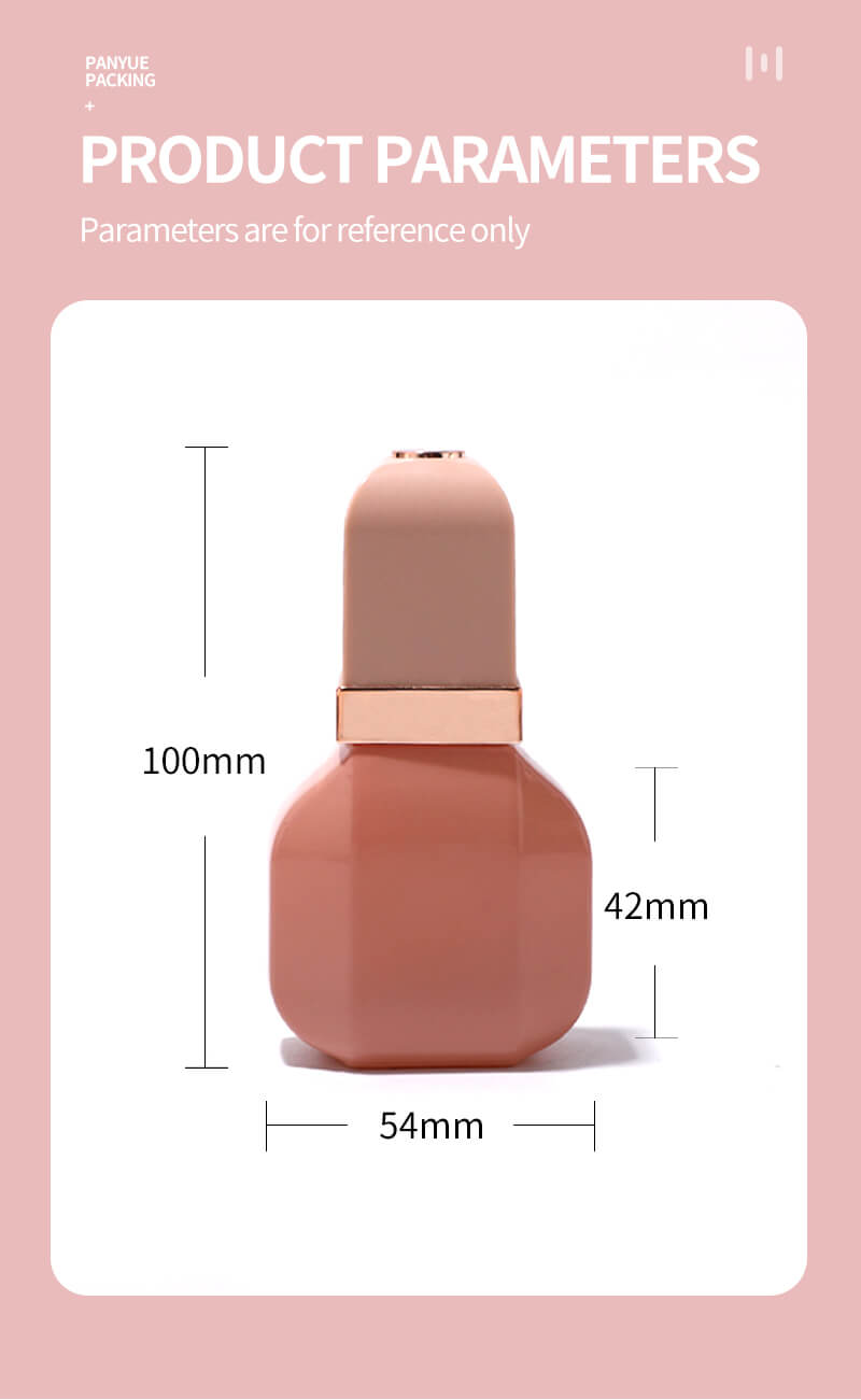 High quality square glass bottle 