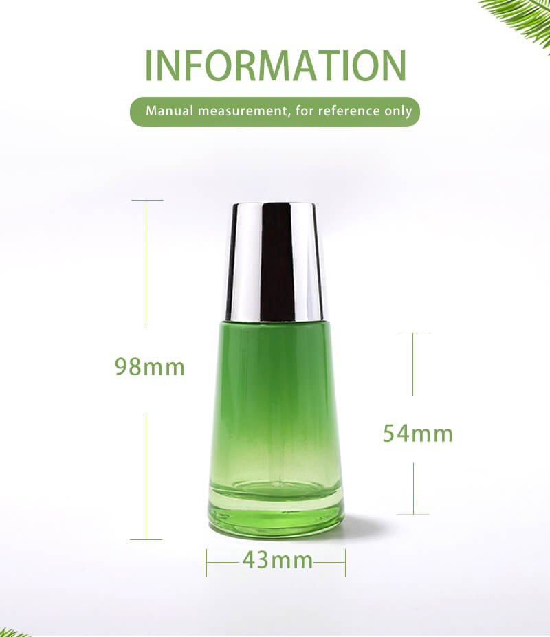 High quality glass dropper bottle 