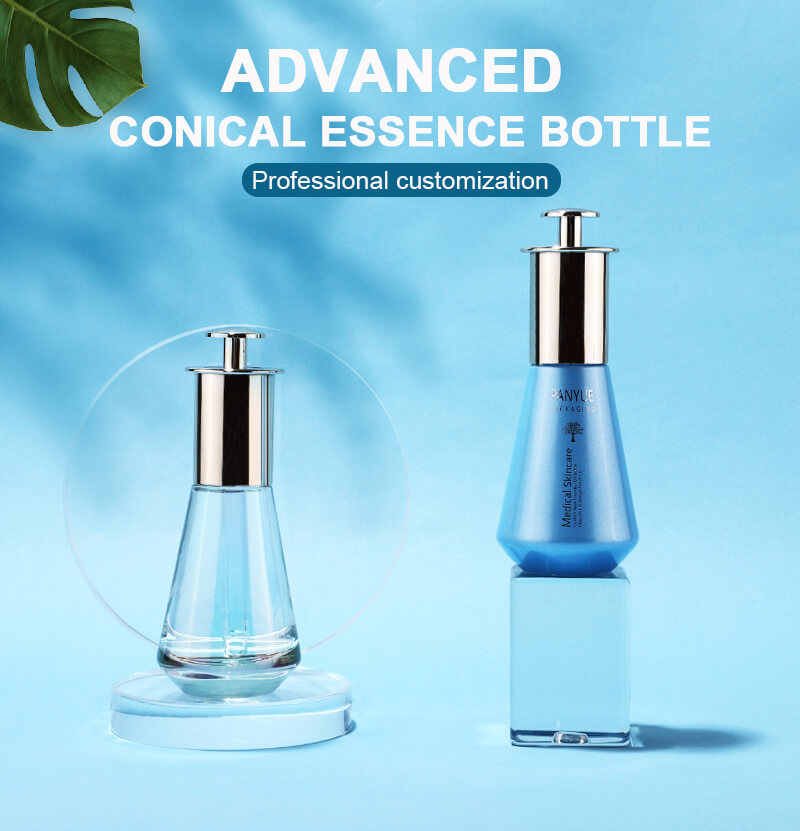 High quality new design cosmetic glass dropper bottle 
