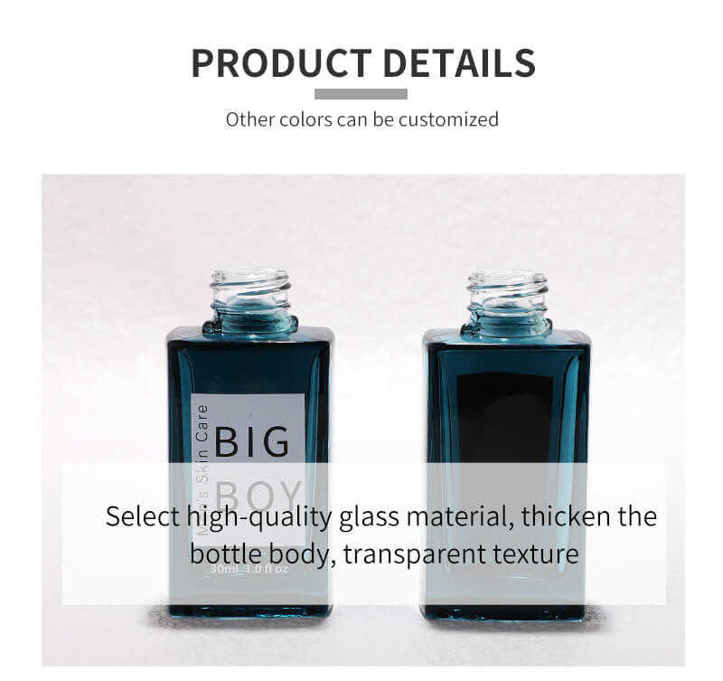 High quality new design glass dropper bottle 