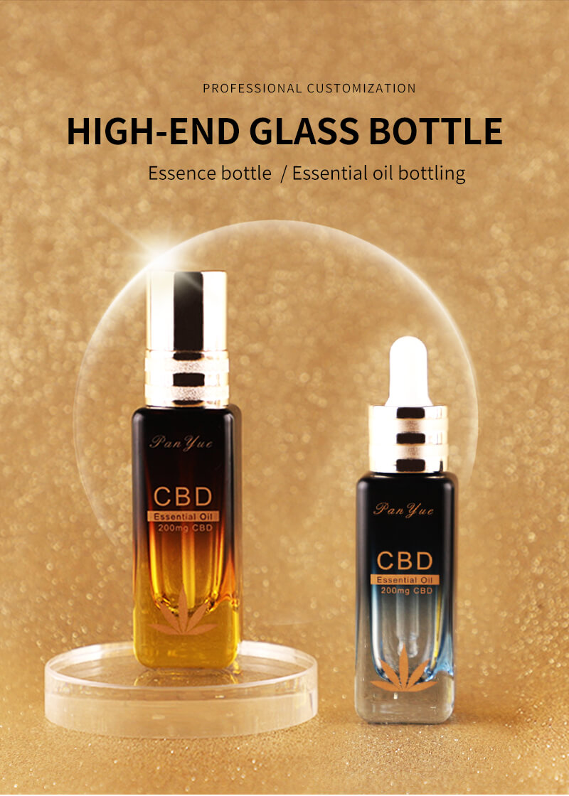 Wholesale new design glass dropper bottle 