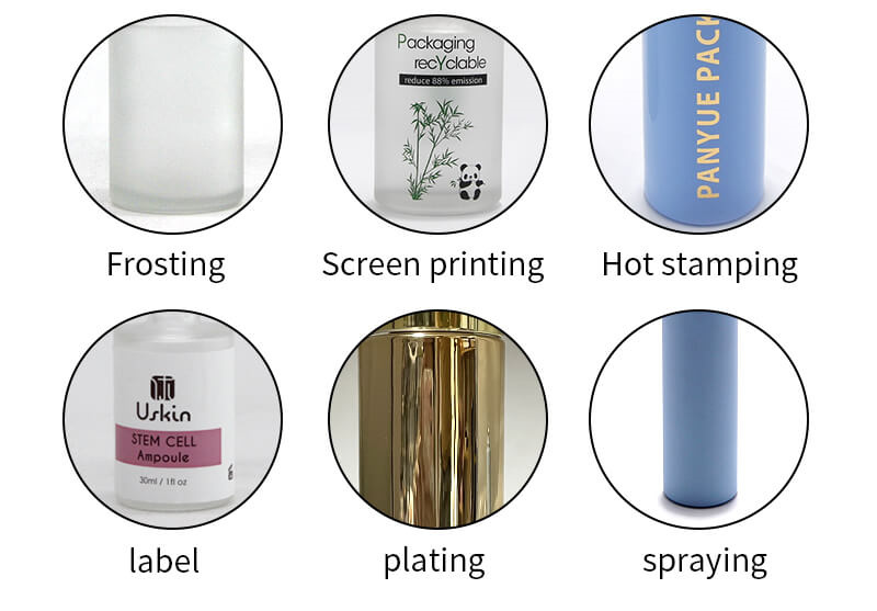 Glass Skincare Containers