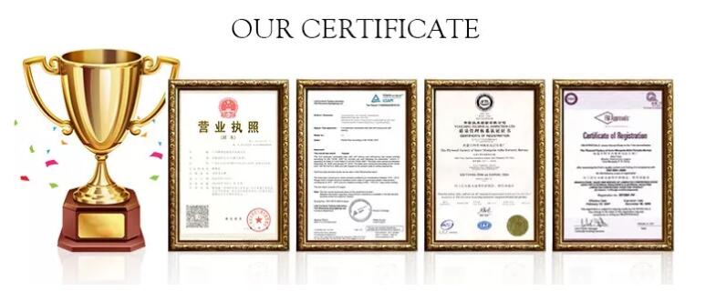 our certification