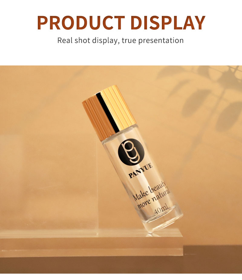 cosmetic foundation bottle