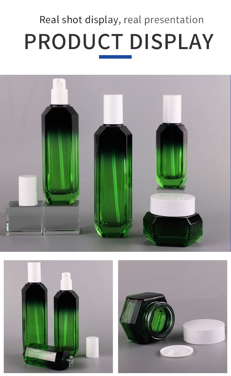 green lotion bottle