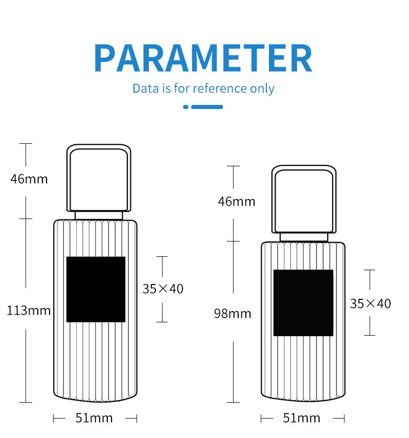 toner glass bottle details capacity