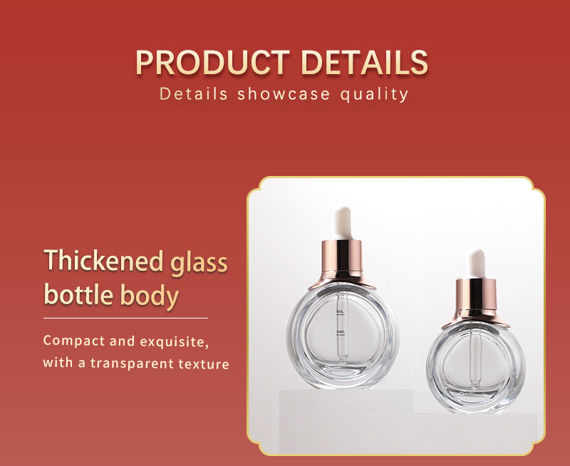 High quality thick bottom empty glass bottle 