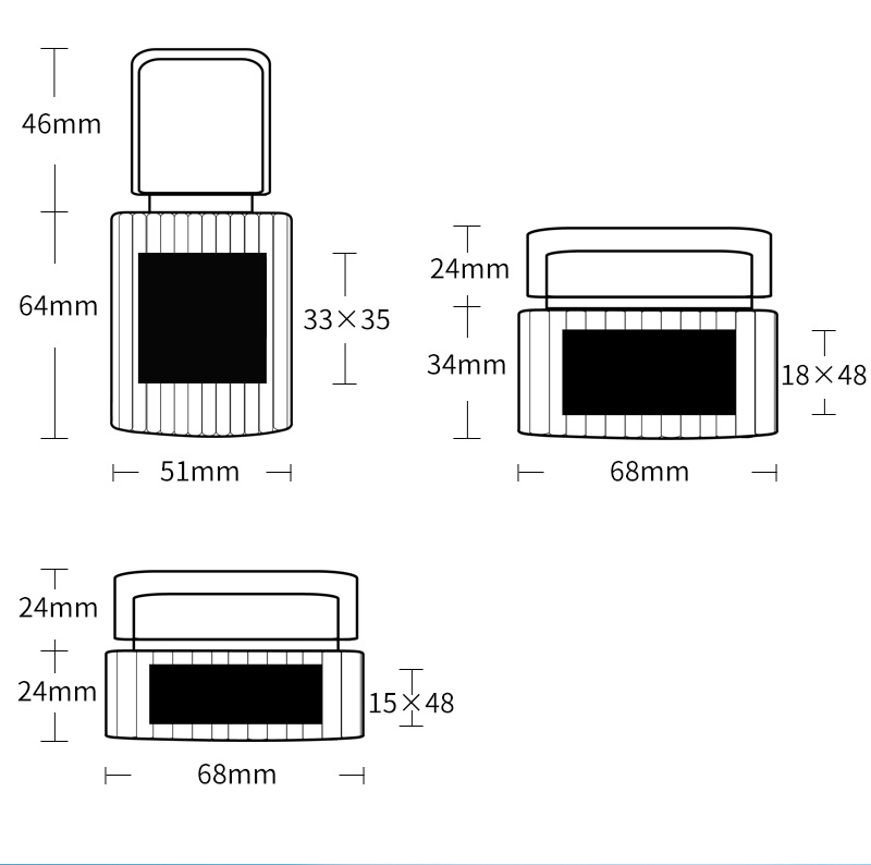 toner glass bottle details capacity