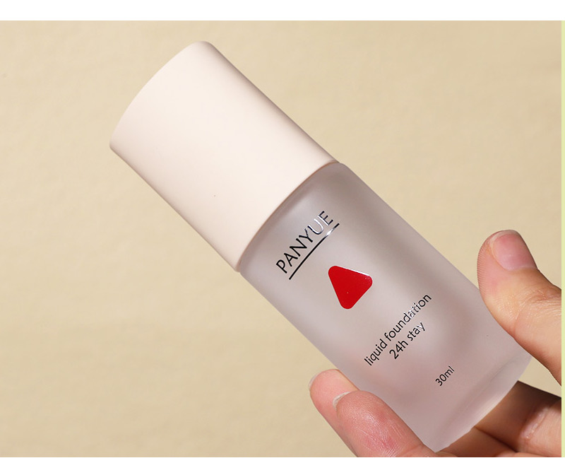 glass foundation bottle