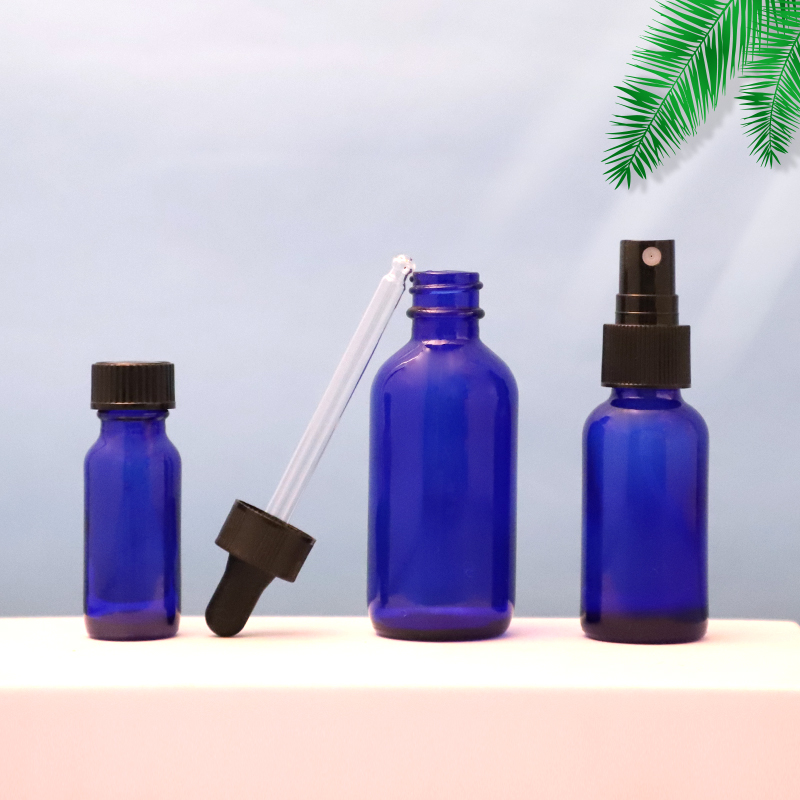 Boston essential oil glass bottle 30ml
