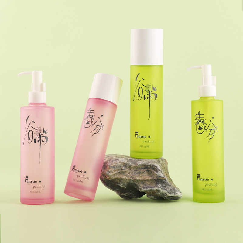 pink luxury cosmetic packaging wholesale