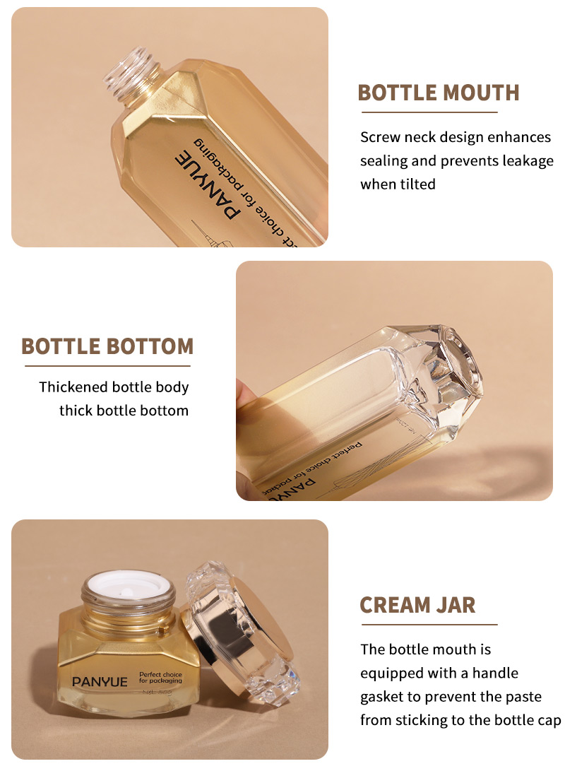 rectangular glass bottle