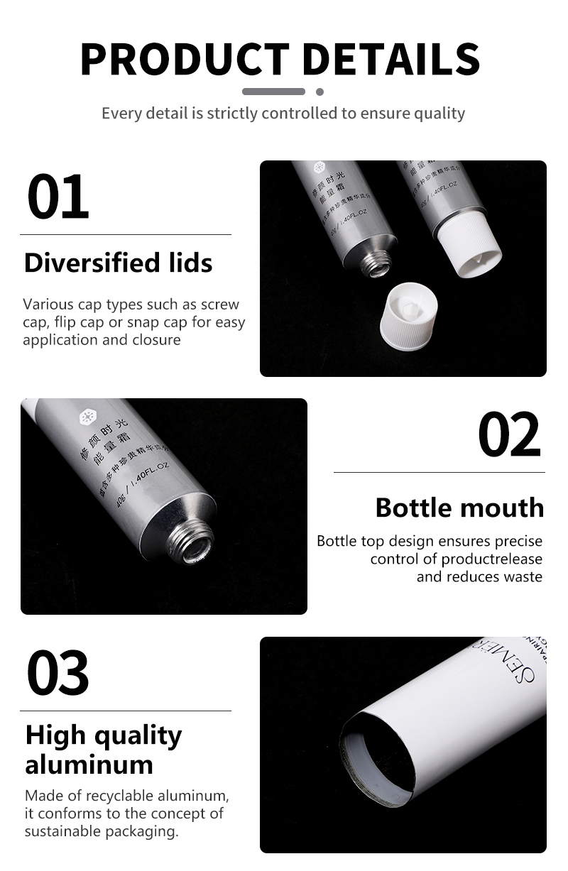 Aluminium Tube With Metal Lid