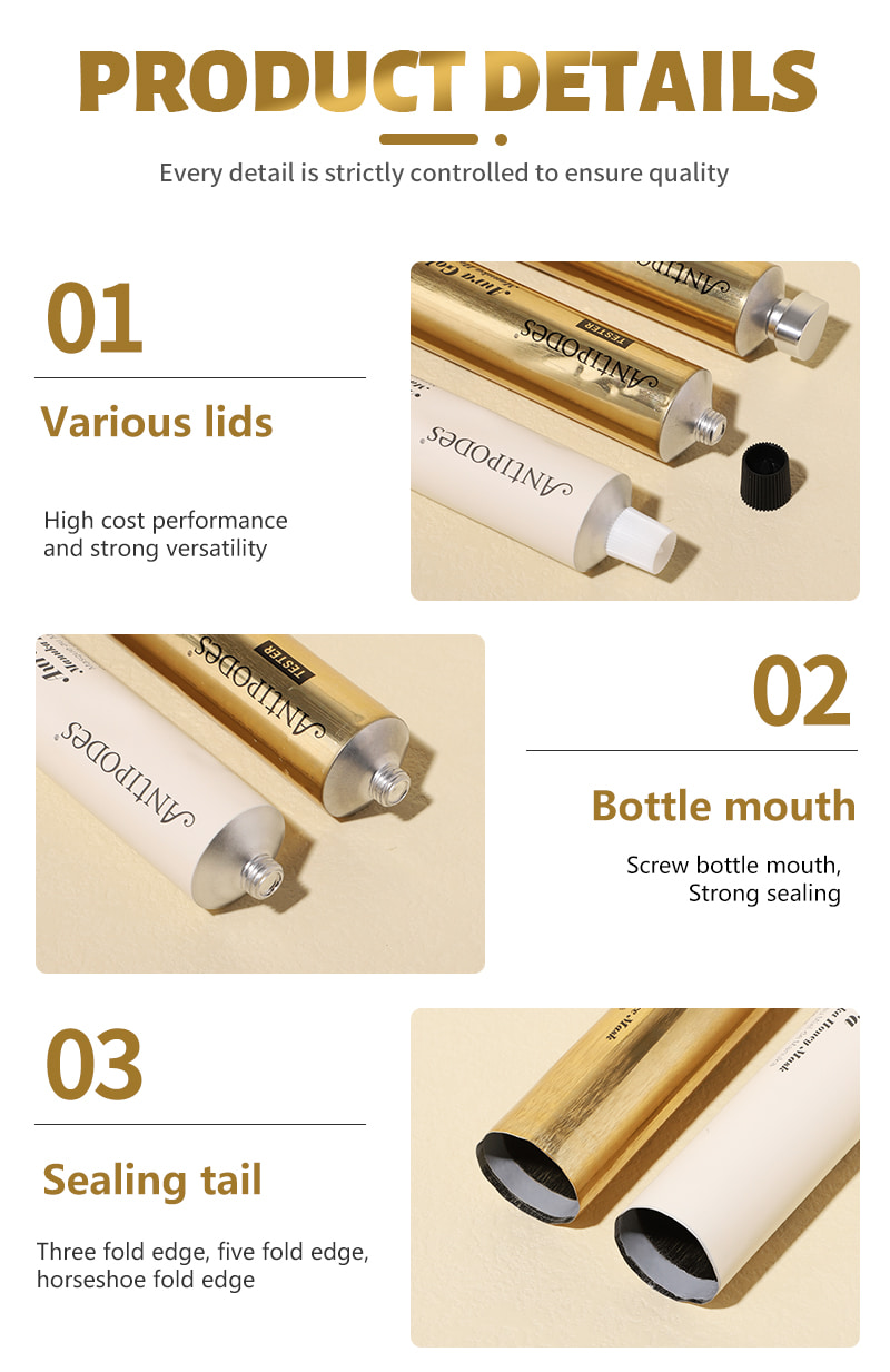 sustainable skincare aluminum tube