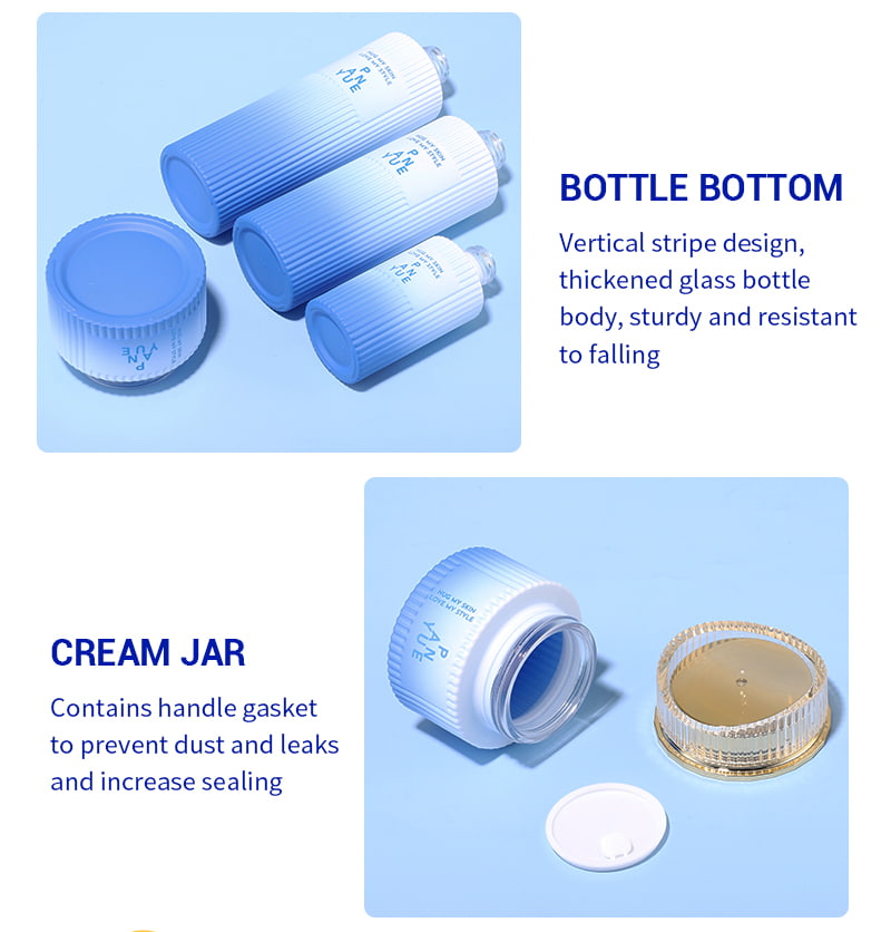 Gradient Blue Packaging Set