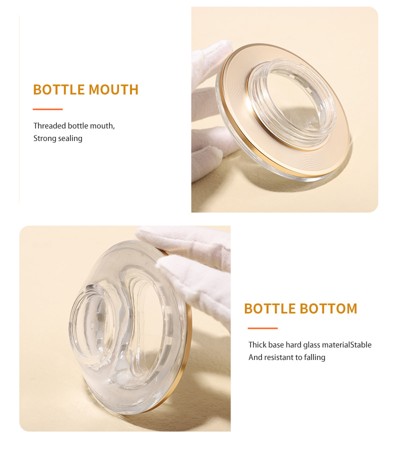 luxury cream jars packaging