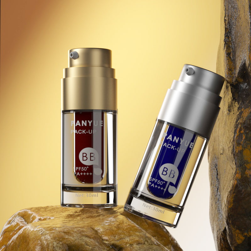 glass airless bottle