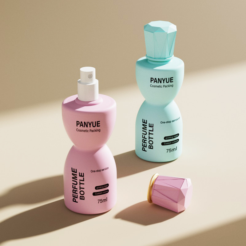 empty perfume glass bottle