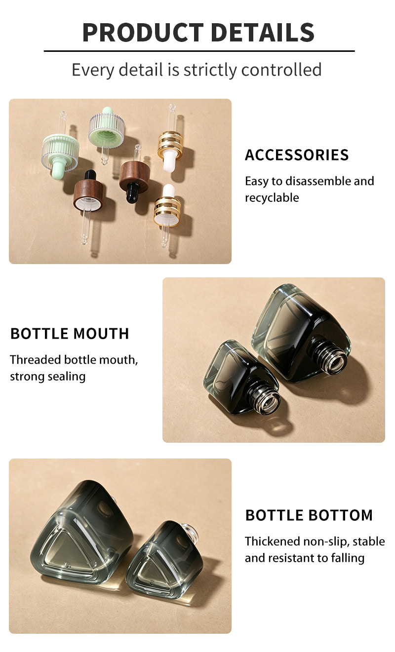 Unique Shape Serum Bottle