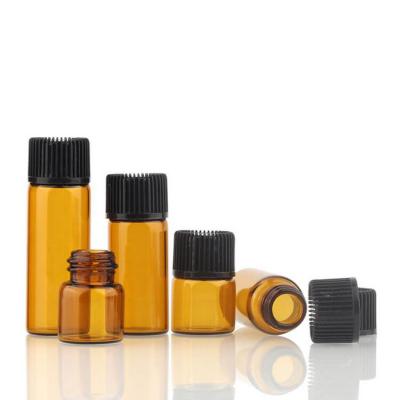 Mini small glass sample vials bottles