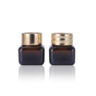 Luxury 15g glass cream jar for cosmetic