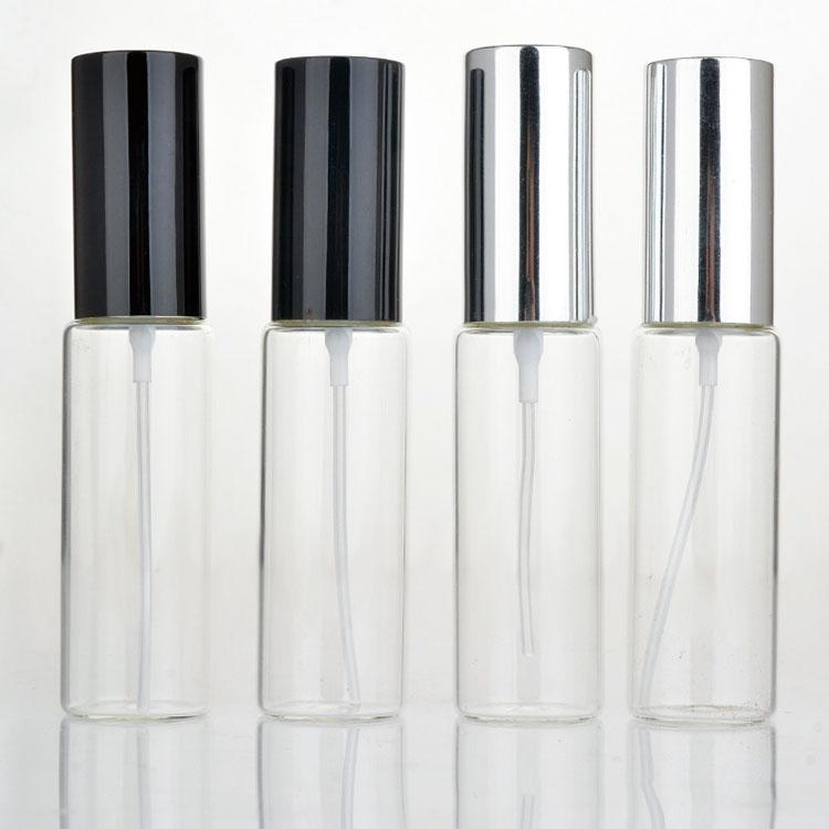 Sample empty glass perfume vials wholesales bottle