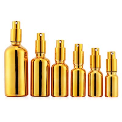 UV Glass Cosmetic Essential Oil Dropper Bottle