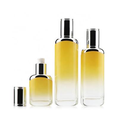 Custom Perfume Serum Lotion Container glass bottle set
