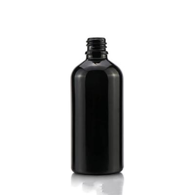 Black Glass  Bottle For Essential Oils