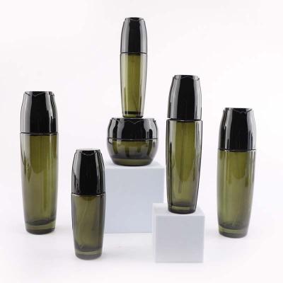 Cosmetic glass bottle set